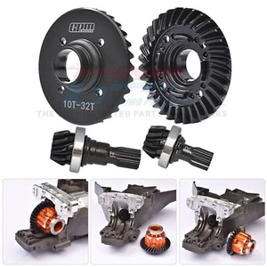 GPM 1.6 Mod Taglio Spirale F&R Anello Diff Pignone Ingranaggio Set 10/32T per X-MAXX XRT 8S - Foto 1 di 11