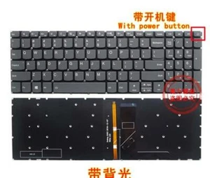 Lenovo Ideapad S145-15API S145-15AST S145-15IGM BS145-15IWL Keyboard US backlit - Afbeelding 1 van 1