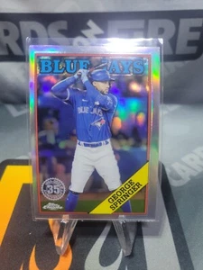 2023 Topps Chrome Baseball 1988 TOPPS George Springer - Picture 1 of 2