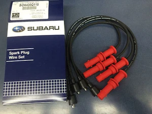 Kit de cables de bujía originales OEM Subaru 1990-1996 Legacy 2,2 L nuevo EJ22 - Imagen 1 de 1
