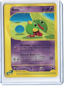 Pokemon TCG Englisch Karte eReader Skyridge Natu Non Holo 80/144 (PACKFRISCH) - Bild 1 von 2