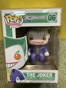 FUNKO POP! #06 The Joker 2016 Figure Retired Vaulted 100% Real! + Free Protector - Picture 1 of 6