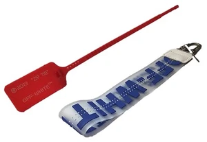 OFFWHITE Industrial Security Keychain Lanyard (Single Pack, Blue) - Picture 1 of 7