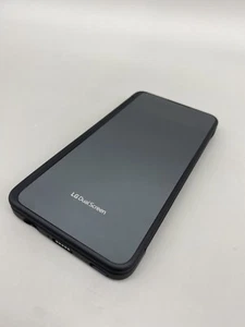 COQUE LG DOUBLE ÉCRAN FINE Q LM-V515N POUR LG G8X NOIRE - EXCEPTIONNELLE - Photo 1 sur 7