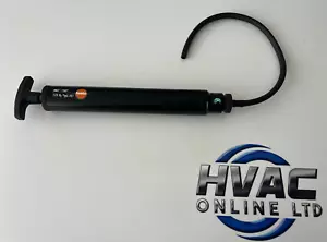 TESTO 0632.0307 OIL BURNER BOILER SMOKE PUMP GUN GAUGE SOOT PUMP - Picture 1 of 9