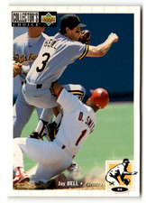 1994 Collector's Choice #497 Jay Bell    Pittsburgh Pirates Baseball Cards