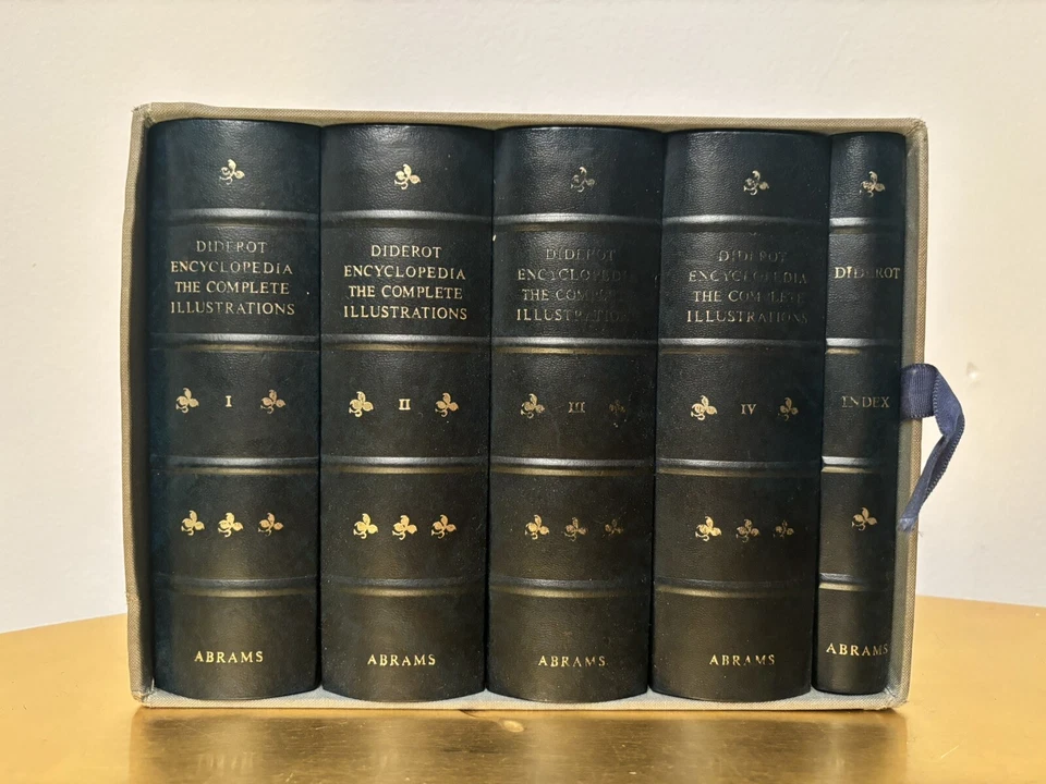Diderot Encyclopedia Complete Illustrations Facsimile Abrams 1978 Enlightenment - Image 1 of 1