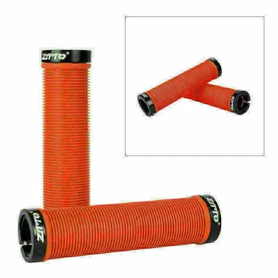 Pair ZTTO MTB Handlebar Grips Silicone Gel Lock on Anti slip Grips for MTB Bike - Image 1 of 4