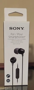 Sony For/Pour Smartheadphones. Noise Isolation. Tangle Free. Hands Free Calls. - Picture 1 of 3