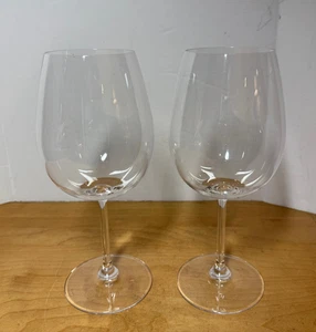 2 Vintage MARQUIS BY WATERFORD Kristall mundgeblasene Weißweingläser 8-5/8" - Bild 1 von 2