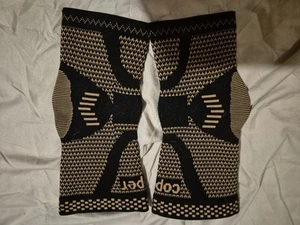 New 2 Pc CopperFit Unisex Ankle Braces/Support SzXL 'Can Wear With Shoes'  - Picture 1 of 2