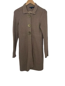 Boden Womens Long Sweater Cardigan Brown Size 10 - Picture 1 of 7