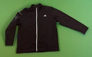 Adidas Golf Jacket Size 2XL Black Minimalist Sport Active Wear - Picture 1 of 16