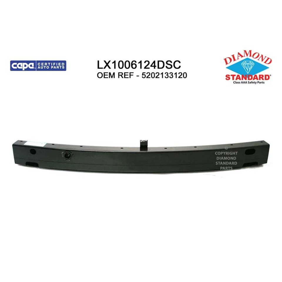 Fits 2002-2003 Lexus Es300 Front Bumper Cover Reinforcement 107-318 CAPA - Image 1 of 1