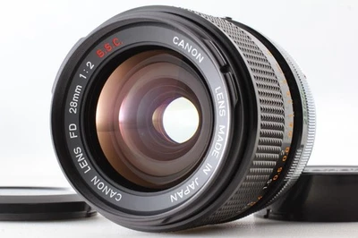 【TOP MINT】 Canon FD 28mm f/2 S.S.C. SSC Wide Angle MF Prime Lens From JAPAN - Image 1 of 4