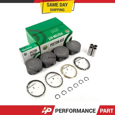 Pistons w/ Rings for 04-06 Chevrolet 2.8L L4 DOHC 16v - Image 1 of 4