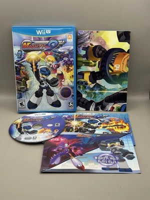 Mighty No. 9 [Mega Man] (Nintendo Wii U, 2016) CIB - Complete w/ Poster & Manual - Image 1 of 4