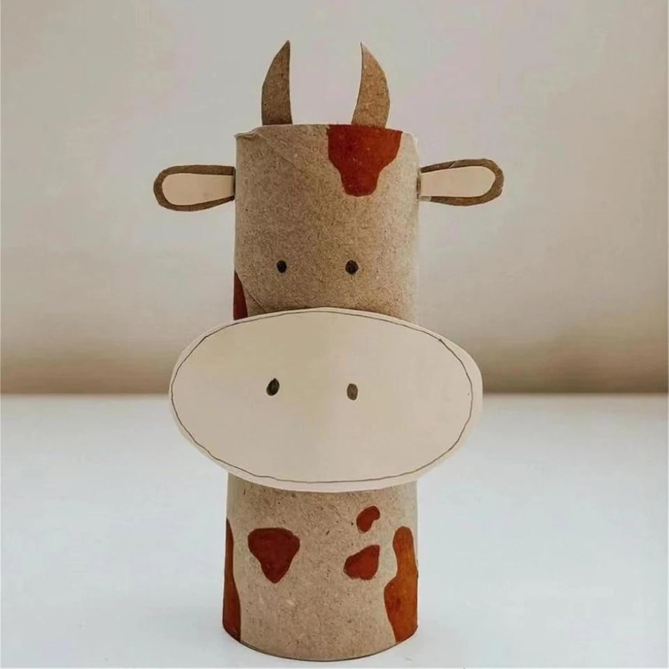 12Pcs Cardboard Tubes Craft Rolls Gift Wrapping Sturdy Toilet Paper Empty Rolls - Image 1 of 1