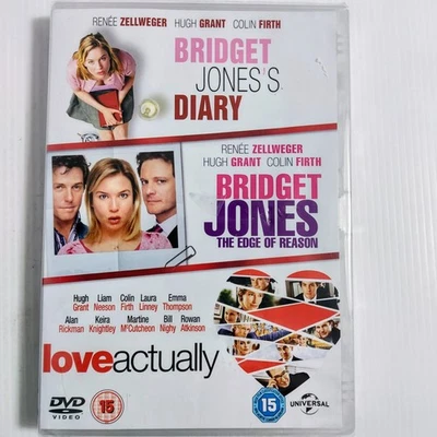 DVD Romance Bridget Jones Diary Edge of Reason Love Actually – Hugh Grant Colin  - Image 1 of 4