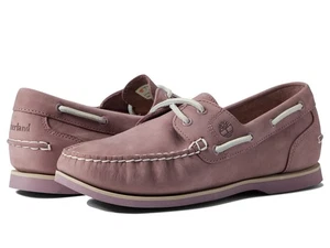 Timberland Women Classic Boat Amherst 2-Eye Boat Shoe Medium Purple Size 8.5 - Picture 1 of 8