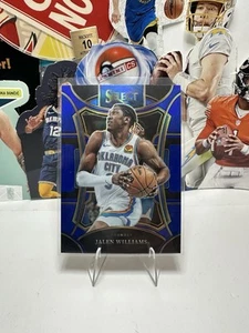 2023 2024 Panini Select Jalen Williams 392 Prizm Holo Okc Thunder Mezzanine - Foto 1 di 2
