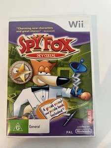 Spyfox: Dry Cereal - Nintendo Wii + MINT DISC + Manual + Free Postage - Picture 1 of 3