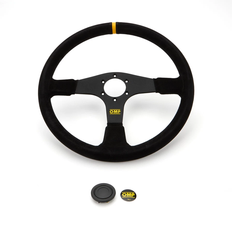 OMP RACING, INC. Velocita 380 Steering Wheel Black 380mm Dia. OD0-1987-071 Foto 1 de 1