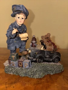 Boyds Bears Yesterday’s Child Benjamin w/ Matthew “The Speed Trap” Figurine - Picture 1 of 6