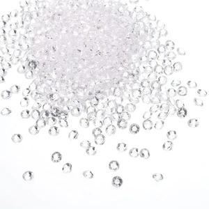 5000Pcs Clear 4.5mm Acrylic Crystals Diamonds Wedding Table Vase Fillers - Picture 1 of 7