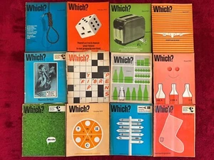 Which? Magazine Bundle x12 Full Year 1971 Jan to Dec Vintage Retro Collectible - Picture 1 of 14