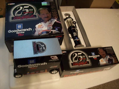 DALE Earnhardt 1999 25th Anniversary 1/16 Gas Pump Bank & 1/16 PIT WAGON BANK - Image 1 of 4