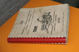 (226B) Spare parts catalogue pièces de rechange ersatzteile CLAEYS M103 - Picture 1 of 10