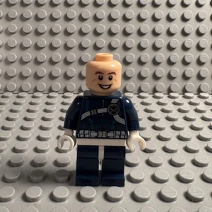 LEGO MINIFIGURE Marvel Super Heroes Shield Agent sh0188 from 76036 No Helmet - Picture 1 of 2