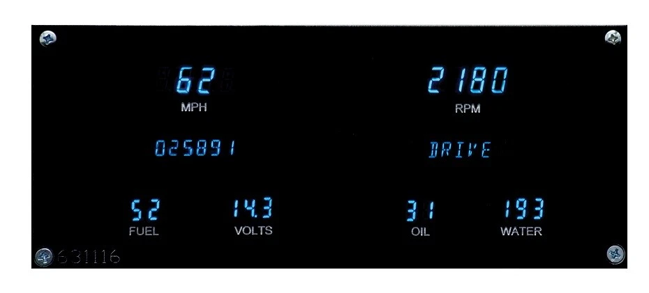 Dakota Digital 1984-87 Buick Regal Dash Gauge Instrument System VFD3-82B-REG-Z - Image 1 of 4