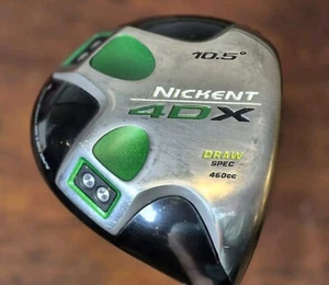 RH Nickent 4DX Draw Spec Driver 10.5° Regular Flex SR3 Graphite Shaft - Picture 1 of 9