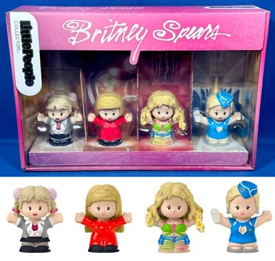 BRITNEY SPEARS Collector Figures LITTLE PEOPLE Video Costumes OOPS Baby One More - Image 1 of 4