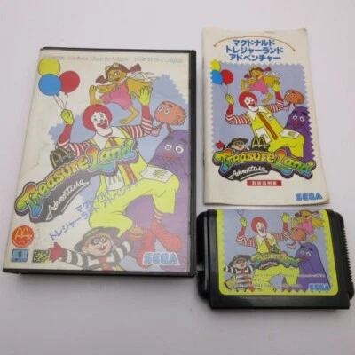 McDonald's TREASURE LAND ADVENTURE Mega Drive Sega From Japan - Image 1 of 4