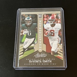 2021 Panini Absolute Devonta Smith DeVonta Smith Introductions RC #INT-7 Rookie