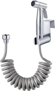 Handheld Bidet Sprayer Toilet with 59in ABS Flexible Telescopic Shower Hose for - Picture 1 of 6