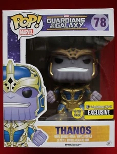 Figura FUNKO POP Exclusiva Marvel GUARDIANS de la GALAXIA THANOS 6" Infinity War - Imagen 1 de 6