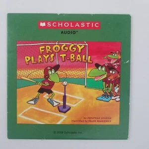 Froggy Plays T-Ball by Jonathan London AUDIOBOOK CD Narrated by Fred Berman 2007 - Bild 1 von 8