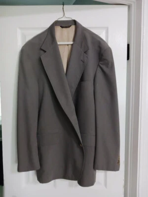 L.L. CHAQUETA TRAJE ABRIGO DEPORTIVO BEAN 48R DK. Bonita popelina verde oliva pequeño defecto USADA Foto 1 de 4