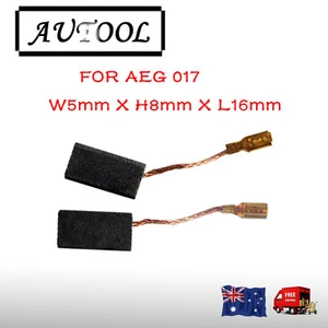 Carbon Brushes For AEG 017 279375 WS601 WS632 KSS2.5 Grinder 5X8X16mm AU seller - Picture 1 of 1