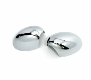 NEW Chrome Side Door Mirror Covers For Mini Cooper R56 2006-2012 - Picture 1 of 3
