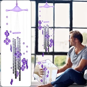 Memorial Wind Chime Unique Tuning Relax Soothing Melody For Patio Home Decor - Picture 1 of 20