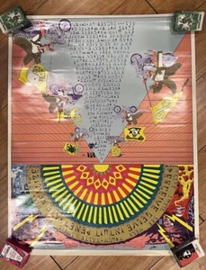 High Times Magazine Minds Eye Psychedelic Solution Carlo McCormick Poster 1987 - Bild 1 von 4