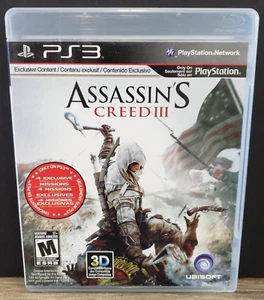 Assassin's Creed 3 III THREE - PlayStation 3 PS3 completo CIB con manuale testato - Foto 1 di 4