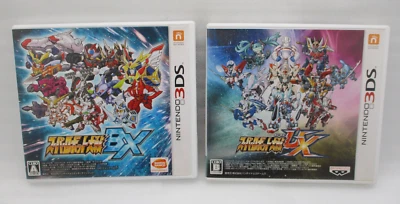 SUPER ROBOT WARS BX & UX Nintendo 3DS Japan import BANPREST BANDAI NAMCO GUNDAM - Image 1 of 4