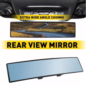 12" Large Universal Panoramic Convex Car Rear View Mirror Wide Angle Clip On++ - Picture 1 of 20