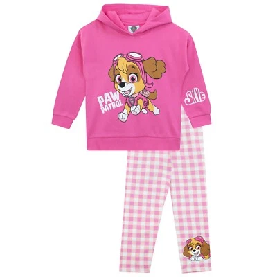 Paw Patrol Hoodie und Legging Set | Mädchen Skye Outfit | Kinder Paw Patrol Kleidung